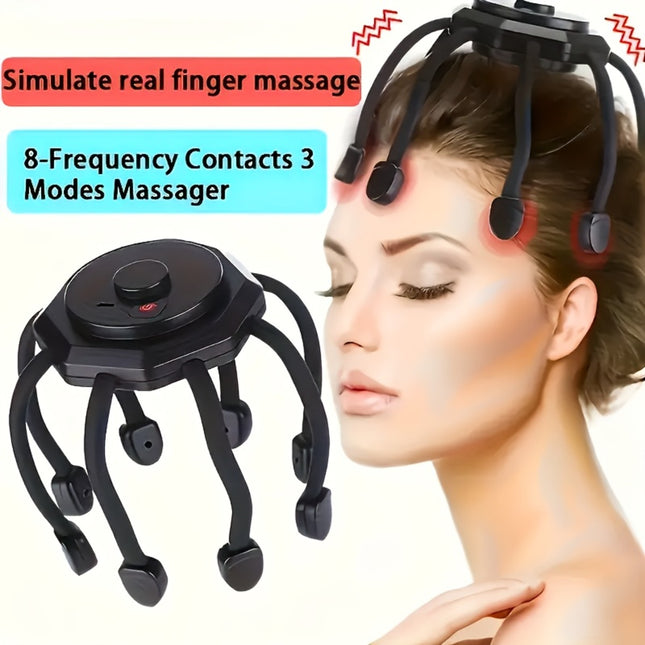 Octopus Head Massager
