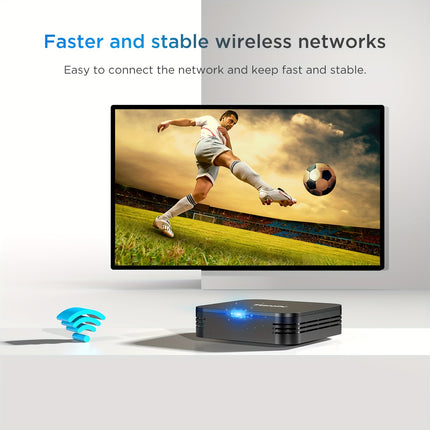 Android TV Box with H313 Quad Core Processor