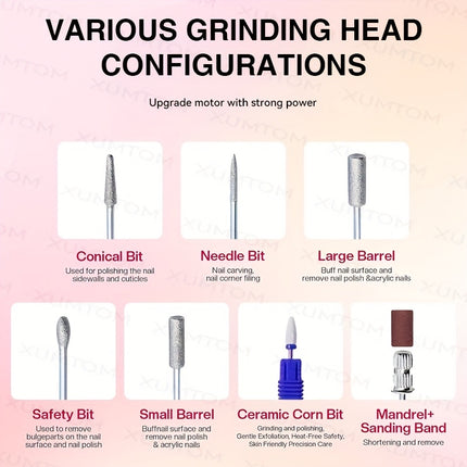 Electric USB Nail Drill