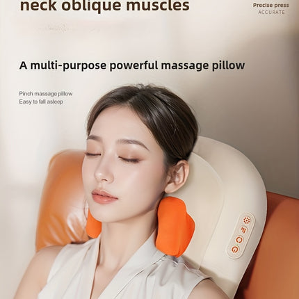 Electric Massage Pillow Blue