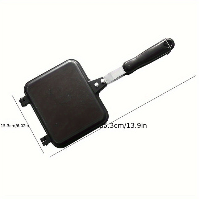 Double-Sided Non-Stick Aluminum Sandwich Maker