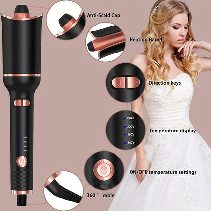 Automatic Rotating Curling Iron Wand