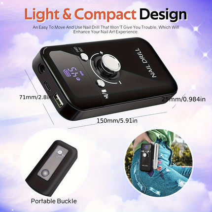 Electric Nail Drill Set