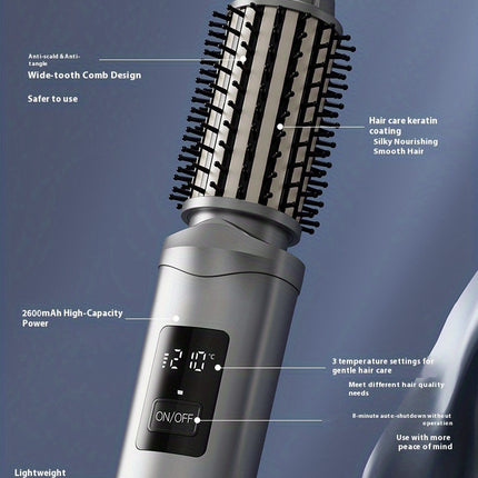 Cordless Hair Curling And Brush