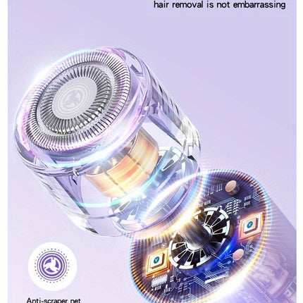 2-in-1 Dual Head Electric Shaver