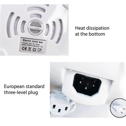 Multi-function electric cooking lunch box