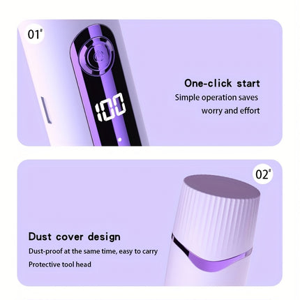 2-in-1 Dual Head Electric Shaver