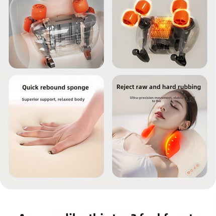 Electric Massage Pillow Blue