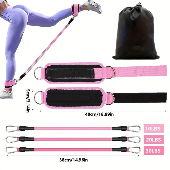 6pcs Ankle Resistance Band Set