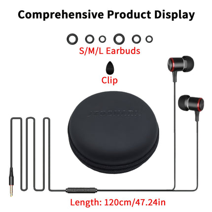 Heavy Bass Wired Headphones