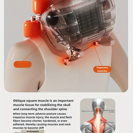 Electric Massage Pillow Blue