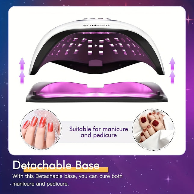 LED Nail Lamp,72 Beads