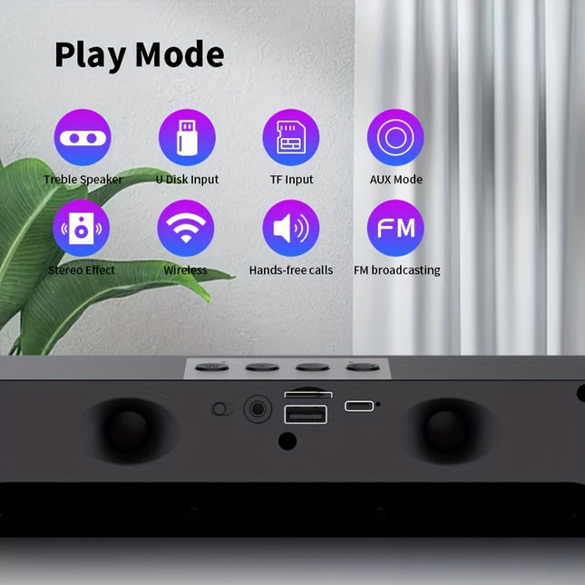 Wireless Connectivity Soundbar Speaker