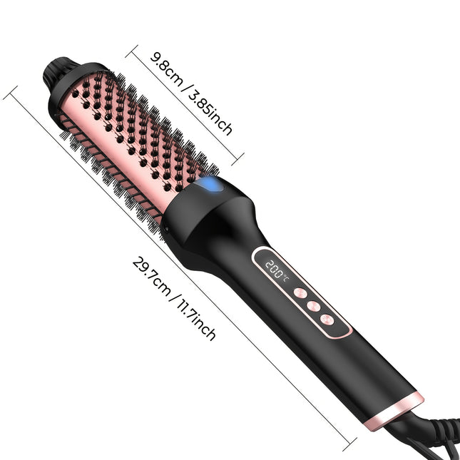 2-in-1 Curling & Straightening Hair Styler