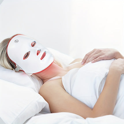 7 Colors Facial Device White