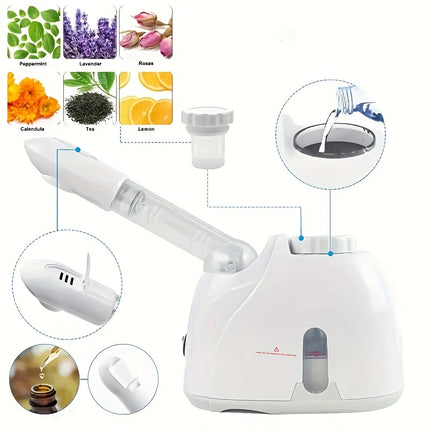 Facial Steamer with Adjustable Nozzle