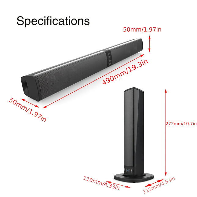 Home Cinema Stereo Surround Speakers