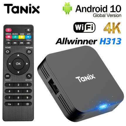 Android TV Box with H313 Quad Core Processor