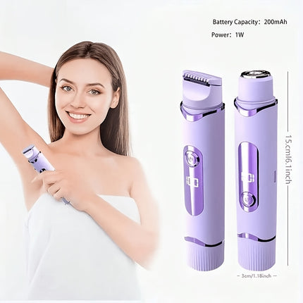 2-in-1 Dual Head Electric Shaver