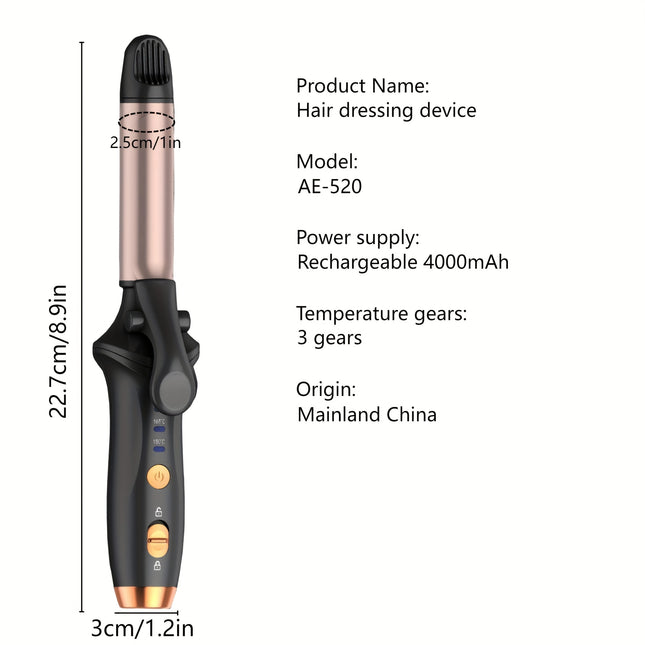 Wireless Curling Iron