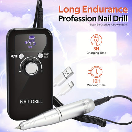 Electric Nail Drill Set