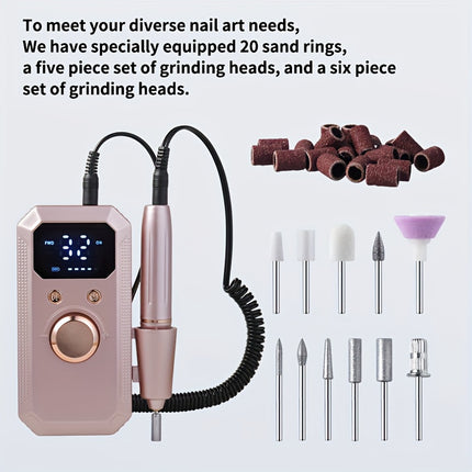 USB Electric Nail Grinder Set