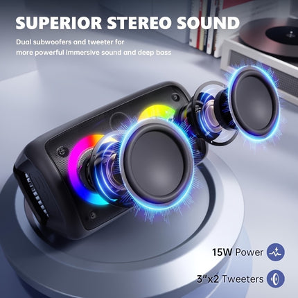 Wireless Speaker with Subwoofer